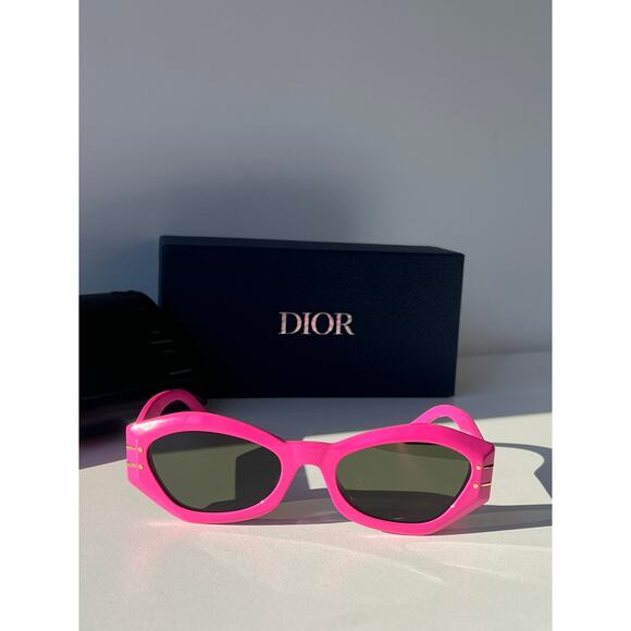 NEW Dior Signature B1U Cat Eye in Pink - Picture 6 of 10